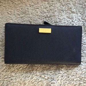 Kate Spade French Navy Blue Stacy Wallet